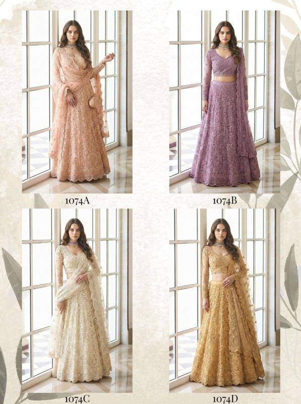 Alizeh Bridal Heritage 1074 Affordable lehenga choli in Bangalore